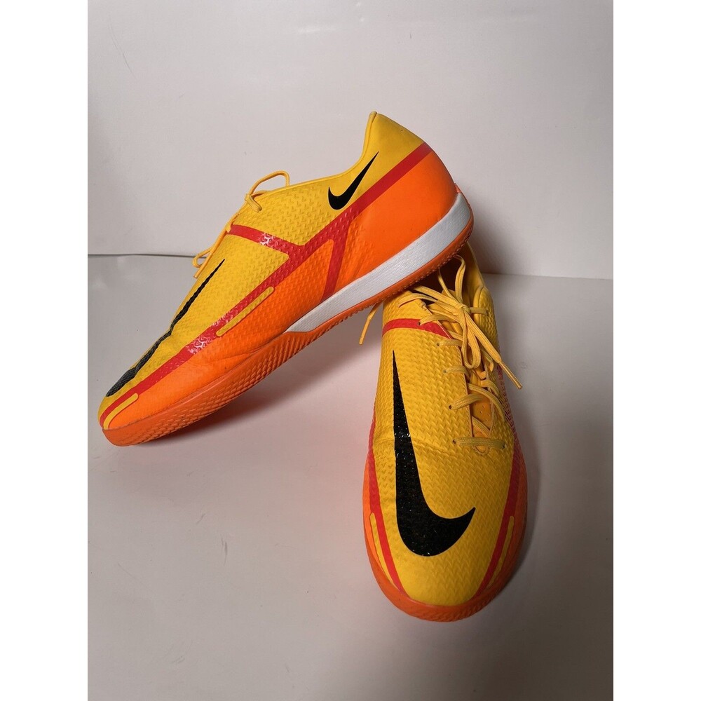 Nike Phantom GT2 Academy Indoor Soccer Shoes - Orange/Black Size 11